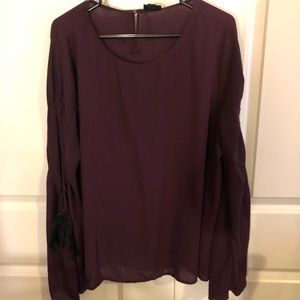 🌻Purple colored blouse